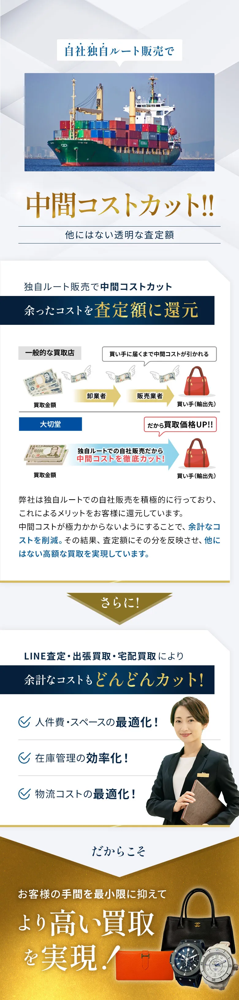ワザと!!店舗を潰して徹底コストカット!!